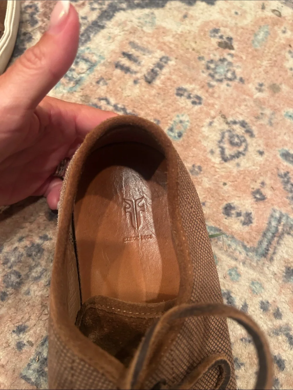 Frye Brown Men's Canvas Low-Top Sneakers
